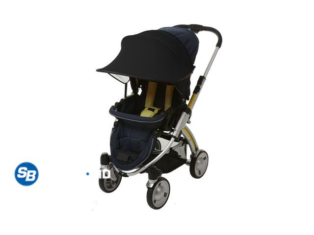 Lot 58-40314 - MANITO Black Sun Shade for Stroller and Car Seat UPF 50+ - appears unused