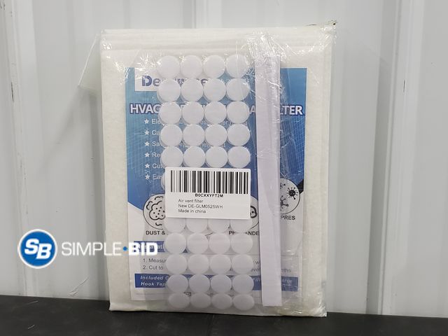 Lot 58-53832 - Air Vent Filter - DE-GLM0525WH