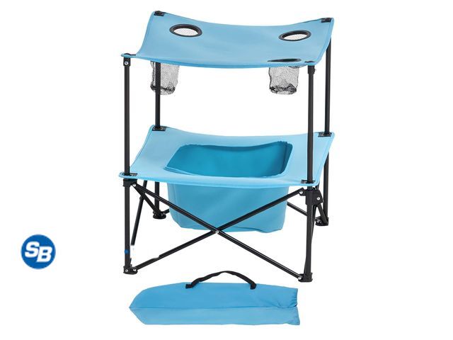 Lot 58-38624 - KFFKFF Folding Camping Table, Portable Lightweight Outdoor Picnic Table, Durable 600D Oxford Fabric ...