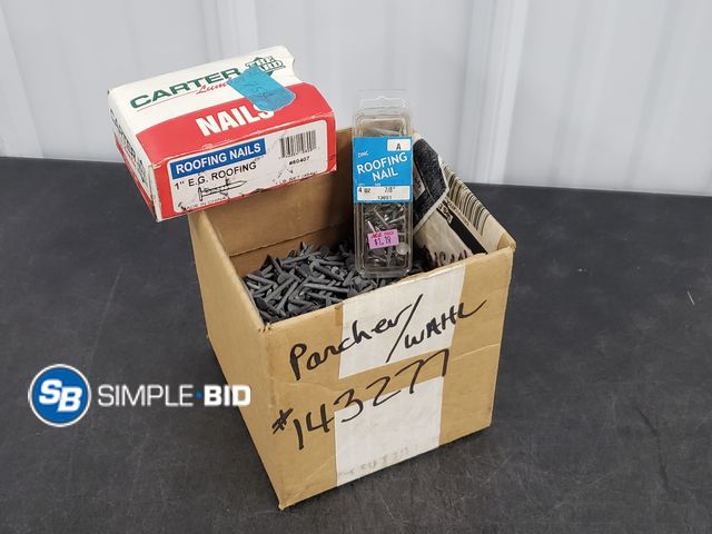 Lot 58-38780 - Box of Roofing Nails