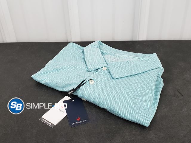 Lot 58-40324 - New Men's Michel Rouen Performance Golf polo - SIZE 3XL