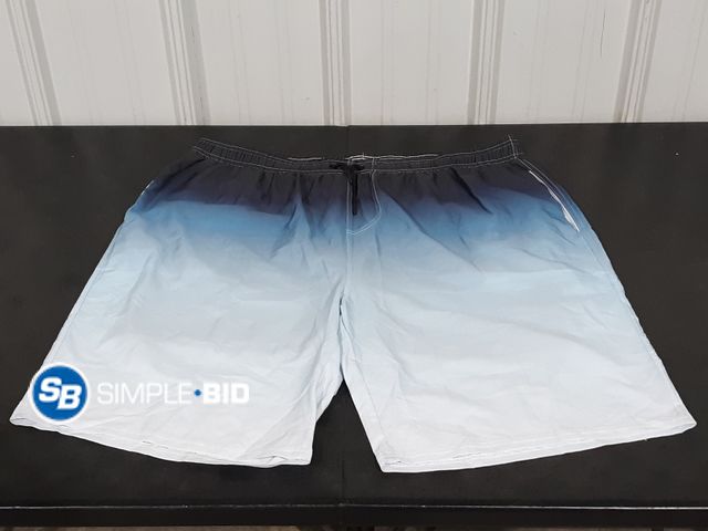 Lot 58-28968 - Men's XL Bathing Suit - Blue Color - Appears Unused