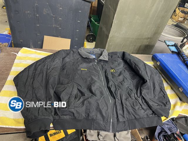 Lot 58-33989 - 1 McDonald's  5x Winter Jacket 
with name Stacey on it