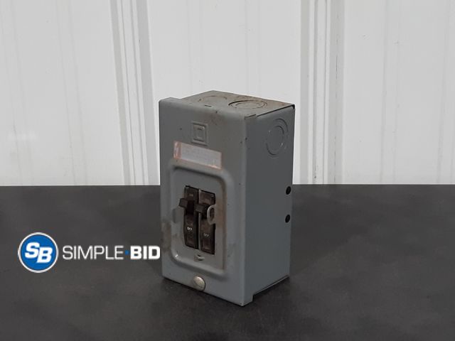 Lot 58-35269 - Square D 2 Breaker Switch Unit