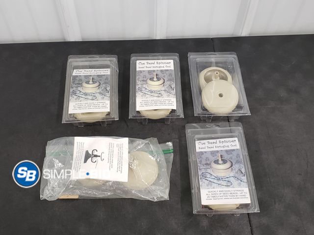 Lot 58-71291 - Lot of (5) The Bead Spinner - Seed Bead Stringing Tools