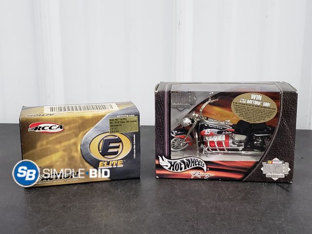 Lot 58-74209 - Lot of (2) Collectible Cars/Motorcycle