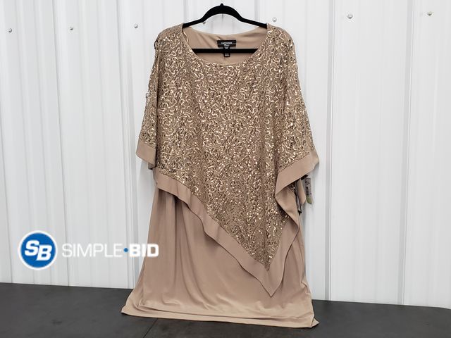 Lot 58-67727 - Women's R&amp;M Dressy Shirt/dress - SIZE 18W - (mother of the bride Dress) - NWT