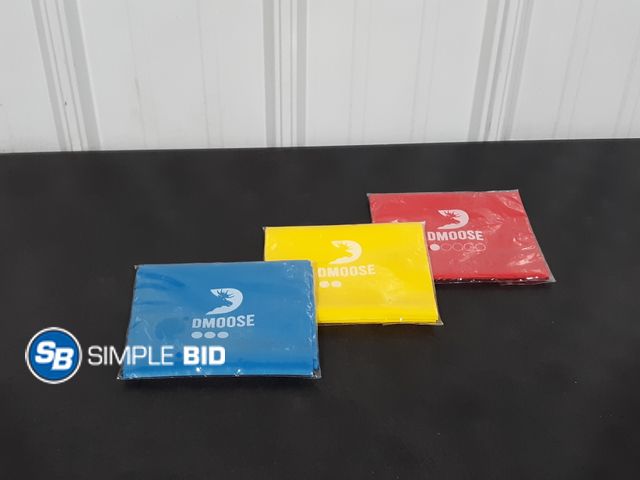 Lot 58-21939 - New DMoose Resistance Loop Bands, Set of 3 Exercise Bands for Legs, Glutes, and Arms, Perfect for Yo...