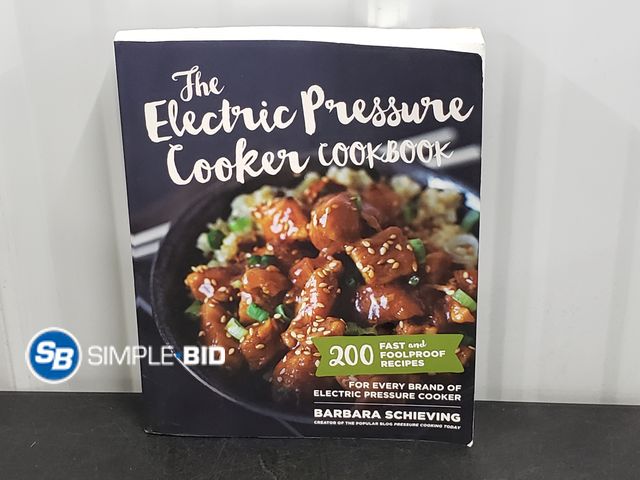 Lot 58-52404 - The Electric Pressure cooker Cookbook