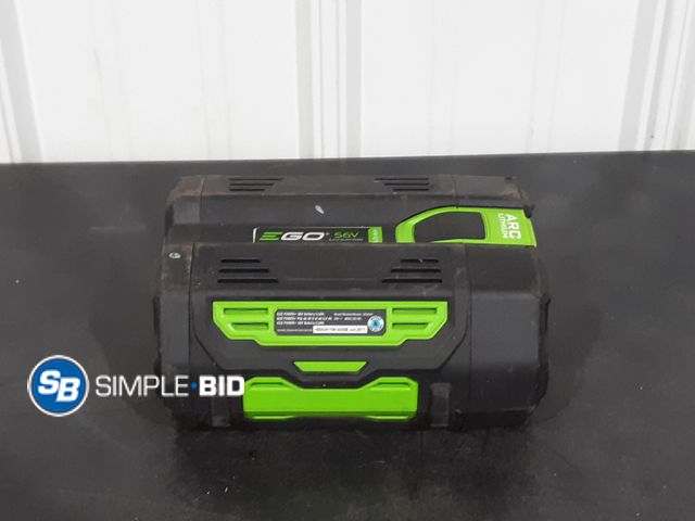 Lot 58-28782 - Ego 56V Lithium Ion Battery - No Charger