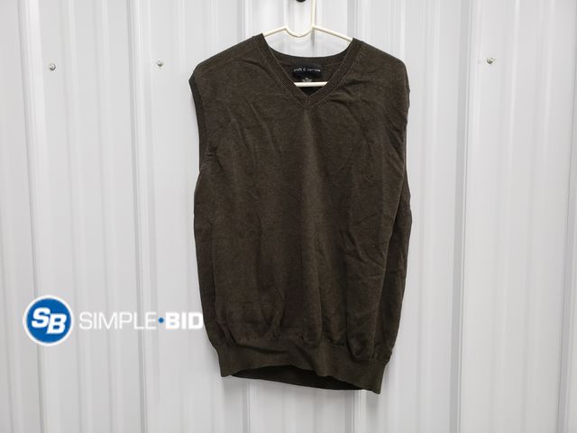Lot 58-73643 - Croft &amp; Barrow Men's Sweater - Sleeveless - Size XXL - Light Use