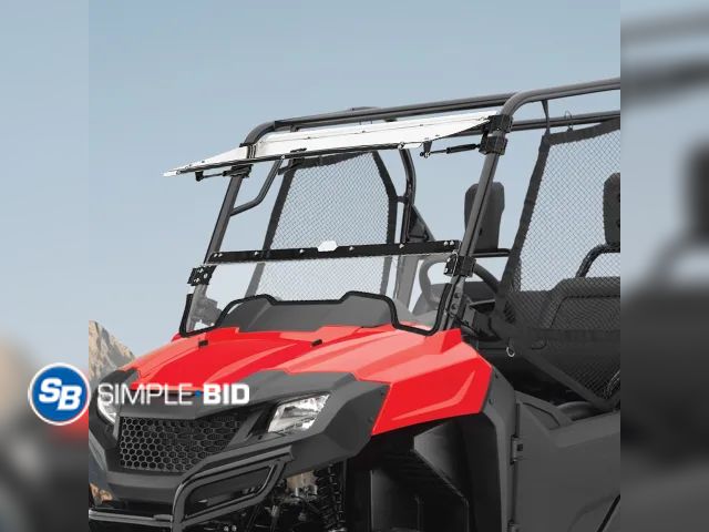 Lot 58-75841 - New KEMIMOTO 2-IN-1 UTV Flip Up Windshield Compatible with Pioneer 700/700-4 2014- 2026-Provide Open...