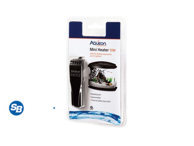 Lot 58-26749 - New Aqueon Mini Aquarium Heater, 10 Watts, Up to 5 Gallons