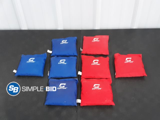 Lot 58-37443 - Set of (8) Bean Bags For Corn Hole Game