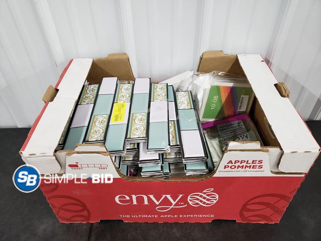 Lot 58-57395 - BOX of Small amazon items and more - variety of items - unused