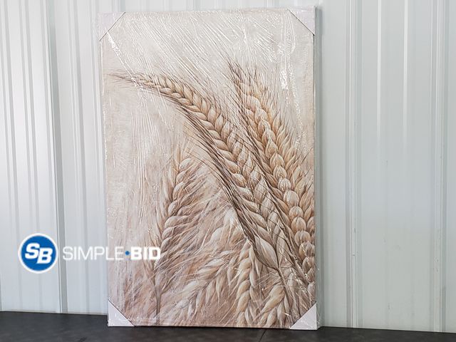 Lot 58-75429 - Wheat Canvas Print