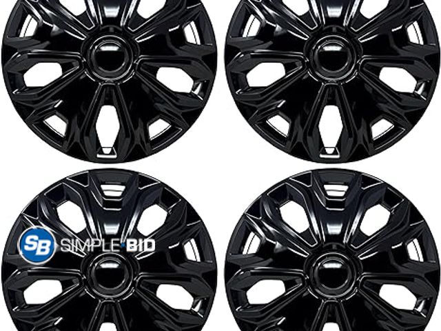 Lot 58-28625 - New Hubcap Replacement for Ford Transit 150, 250, and 350: 2015-2024, 16-inch Wheel Cover (Gloss Bla...