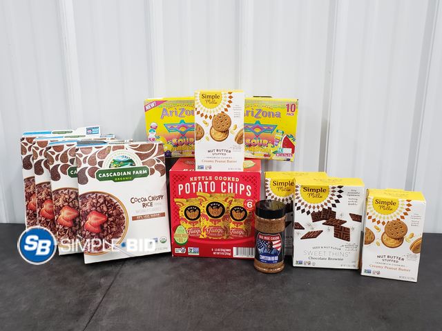 Lot 58-80928 - FOOD LOT! Lot of Various Foods - unopened - expired