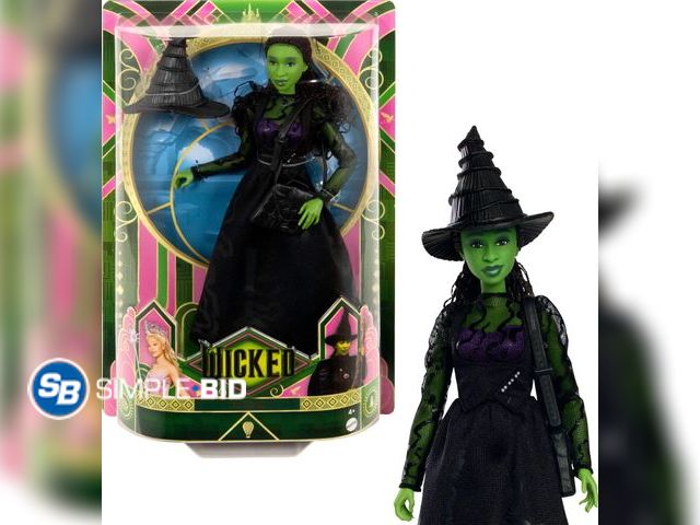 Lot 58-58686 - New Universal Pictures' Wicked Elphaba Fashion Doll with Removable Fashions &amp; Accessories