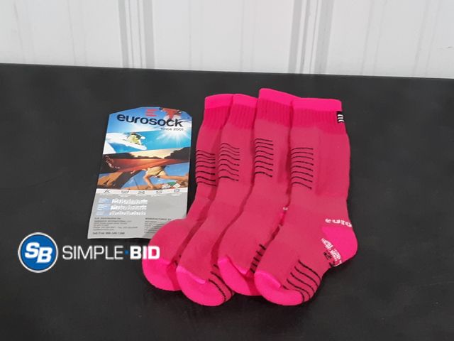 Lot 58-17425 - Lot of (2) Pairs of Euro Socks