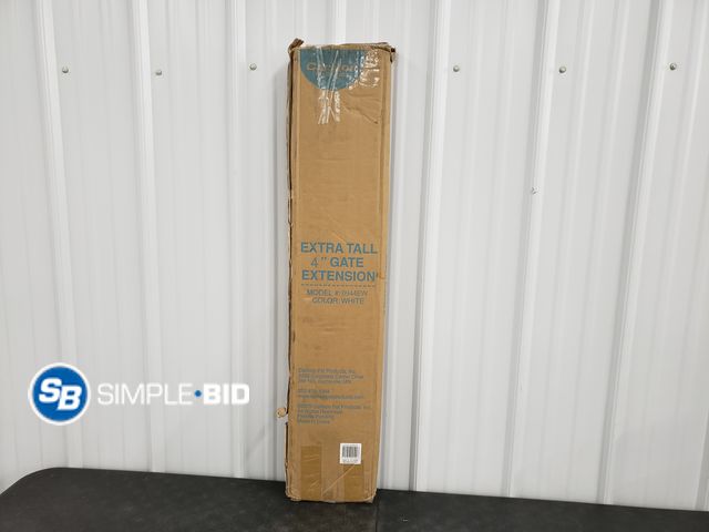 Lot 58-57072 - Extra Tall 4" Gate Extension - o944EW White