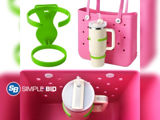 Lot 58-40581 - New Bogg Bag Cup Holder for 30oz 40oz Stanley,Upgrade Design Compatible with Bogg Bag/Simply Souther...