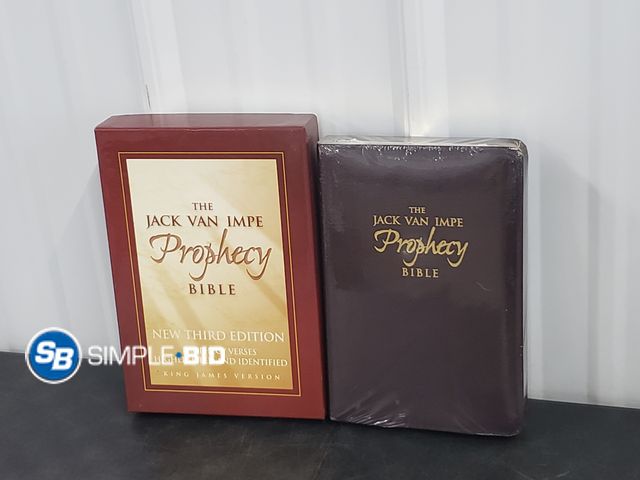 Lot 58-68560 - The Jack Van Impe Prophecy Bible - New Third Edition - King James Version