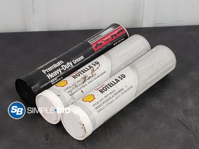Lot 58-75890 - Lot of (3) Heavy Duty Grease