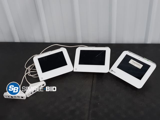 Lot 58-37436 - Lot of (3) Clover Mini CC Machines no Power Cords