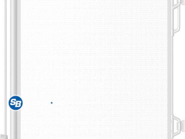 Lot 58-56205 - Indoor Outdoor Retractable Gate White 54"