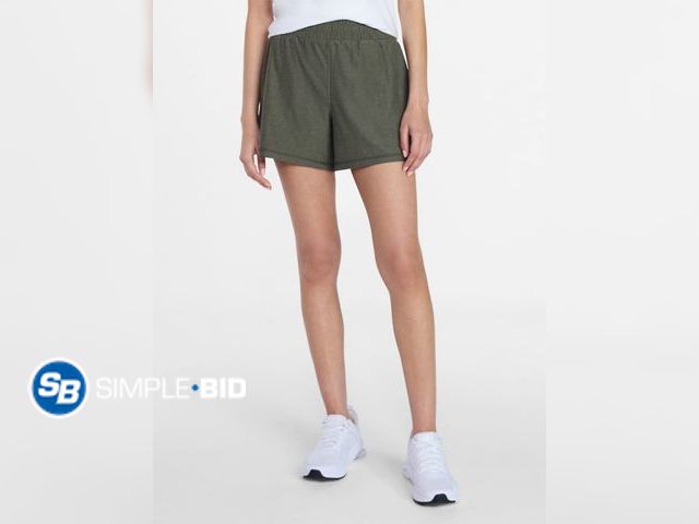 Lot 58-71188 - New Athletic Works Women's and Women’s Plus ButterCore Soft Performance Gym Shorts SIZE S