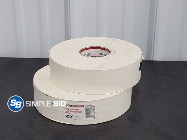 Lot 58-75631 - Lot of (2) Rolls of USG Shetrock Tape