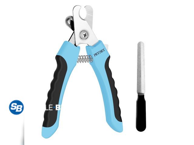 Lot 58-57668 - New PETDET Dogs &amp; Cats Pet Nail Clippers and Nail File with Safety Protection Device