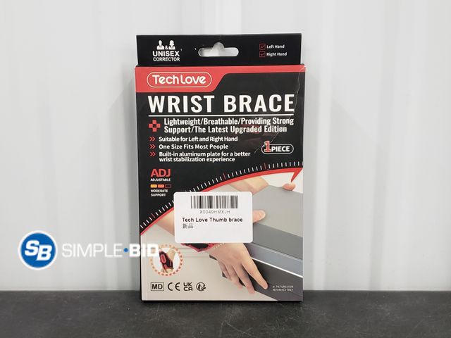 Lot 58-30851 - TechLove Wrist Brace/Thumb Brace