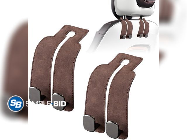 Lot 58-40613 - New Car Purse Hook Purse Hook for Car Seats Headrest Car Seat Hooks,Heavy Duty Vehicle Organizer for...