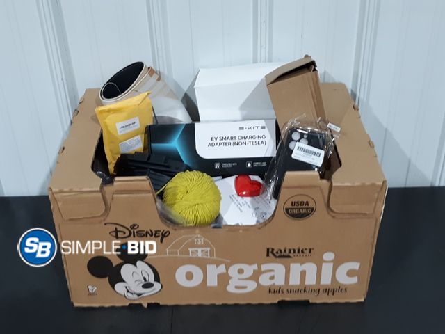 Lot 58-31716 - BOX of Small amazon items - variety of items - unused