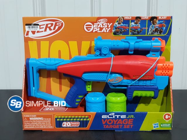 Lot 58-18070 - New NERF! Elite Jr Voyage Target set
