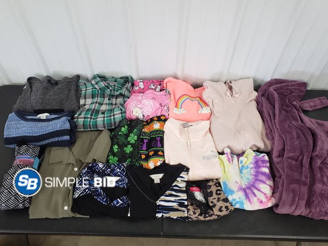 Lot 58-68230 - Tote full of Various Women's Clothes - Various Sizes