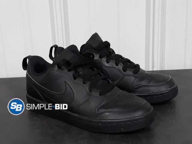 Lot 58-29243 - Nike Court Borough Low Recraft Shoes- Big Kids Size 5Y , Black