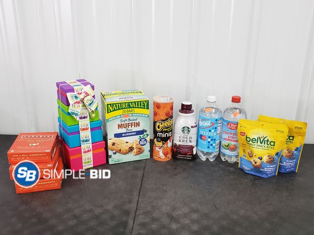 Lot 58-75736 - FOOD LOT! Lot of Various food unopened - expired