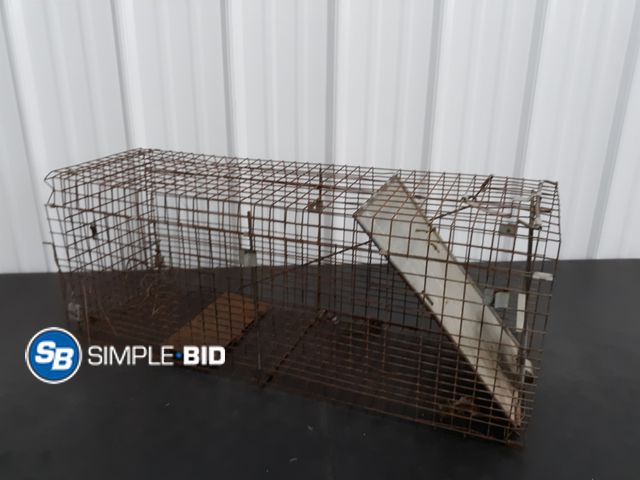 Lot 58-77036 - Large Metal Live Trap