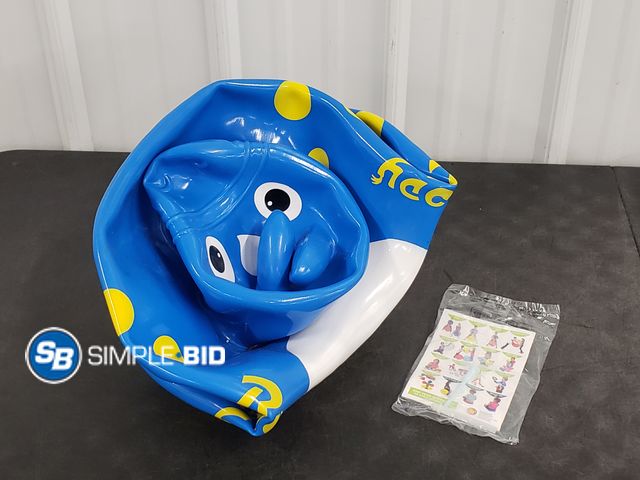 Lot 58-74513 - Blow Bouncy Kids Ride on Animal