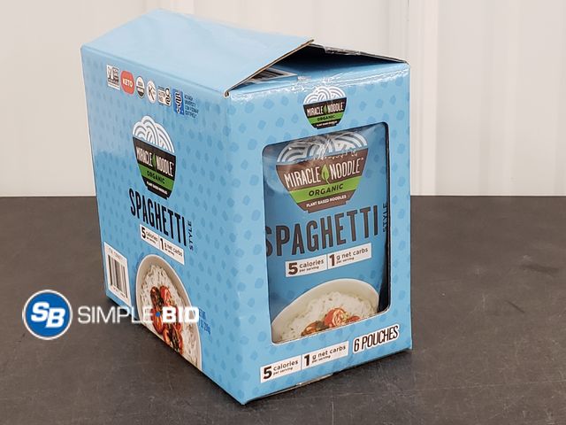 Lot 58-30896 - Miracle Noodle Spaghetti style 5 packages - unopened