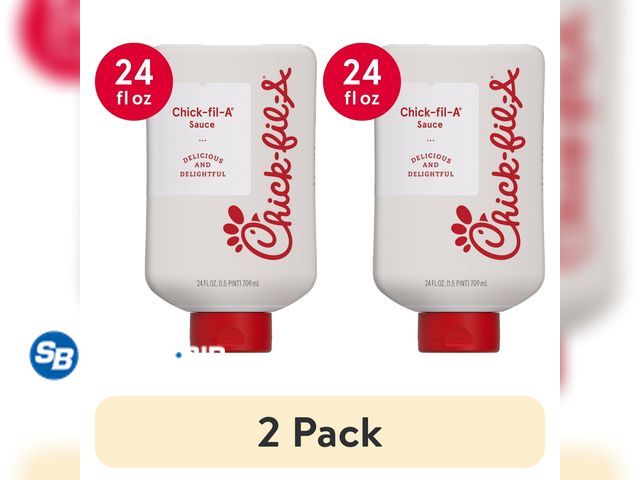 Lot 58-69949 - Lot of (2) Chick-fil-A Sauce, 24 fl oz Squeeze Bottle - unopened - Expired