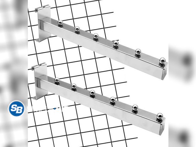 Lot 58-36879 - New 12.6inch，Gridwall Waterfall Hooks, Display Hooks for Grid Wall Panels, Grid Wall Accessory for S...