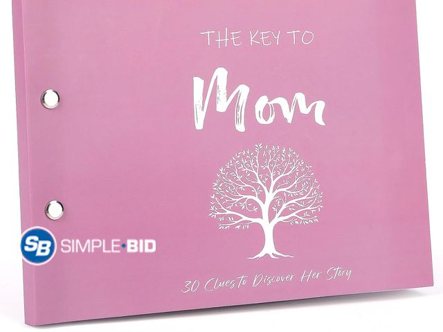 Lot 58-83169 - New What I Love About You Mom Book Fill in the Blank Personalized Gifts for Mom