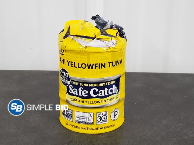 Lot 58-29823 - Wild AHI Yellowfin Tuna - 3 cans - unopened