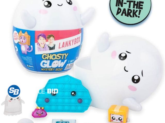Lot 58-36710 - New LankyBox Ghosty Glow Mystery Box with Exciting Figures and Toys to Discover Inside, Officially L...