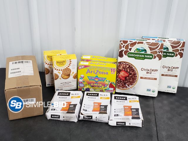 Lot 58-80940 - FOOD LOT! Lot of Various Foods - unopened - expired