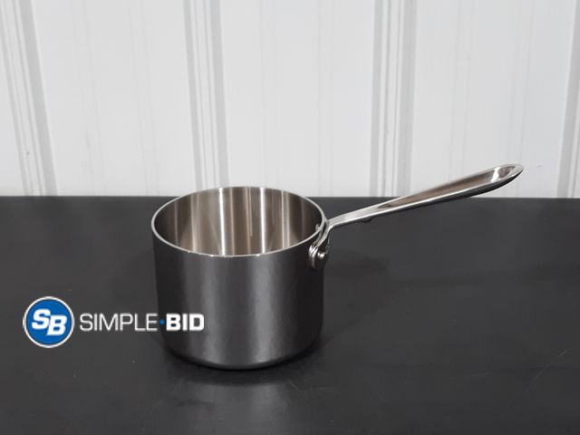 Lot 58-20785 - New All-Clad D3 3-Ply Stainless Steel Sauce Pan
